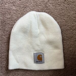 White unisex carhartt hat